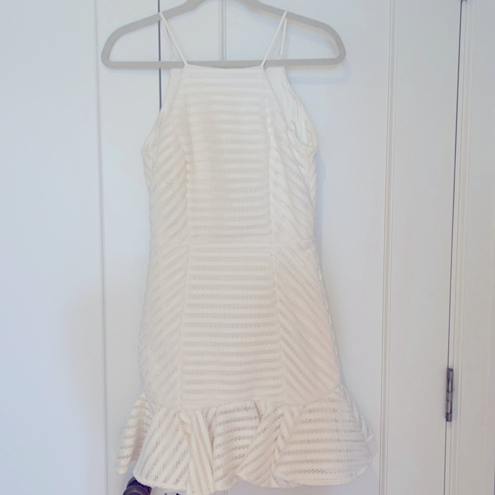Bardot white dress 4/XS NWT